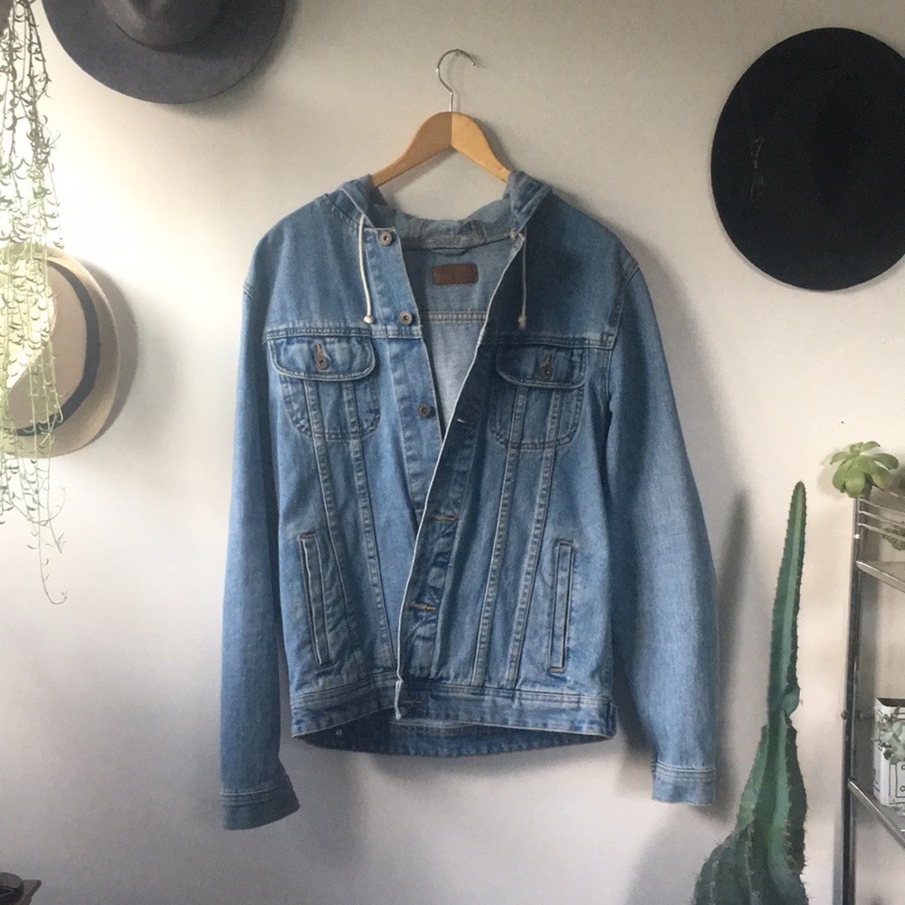 ASOS Hooded Jean Jacket